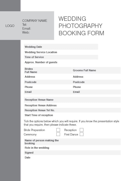 A4 NCR Booking Forms 4
